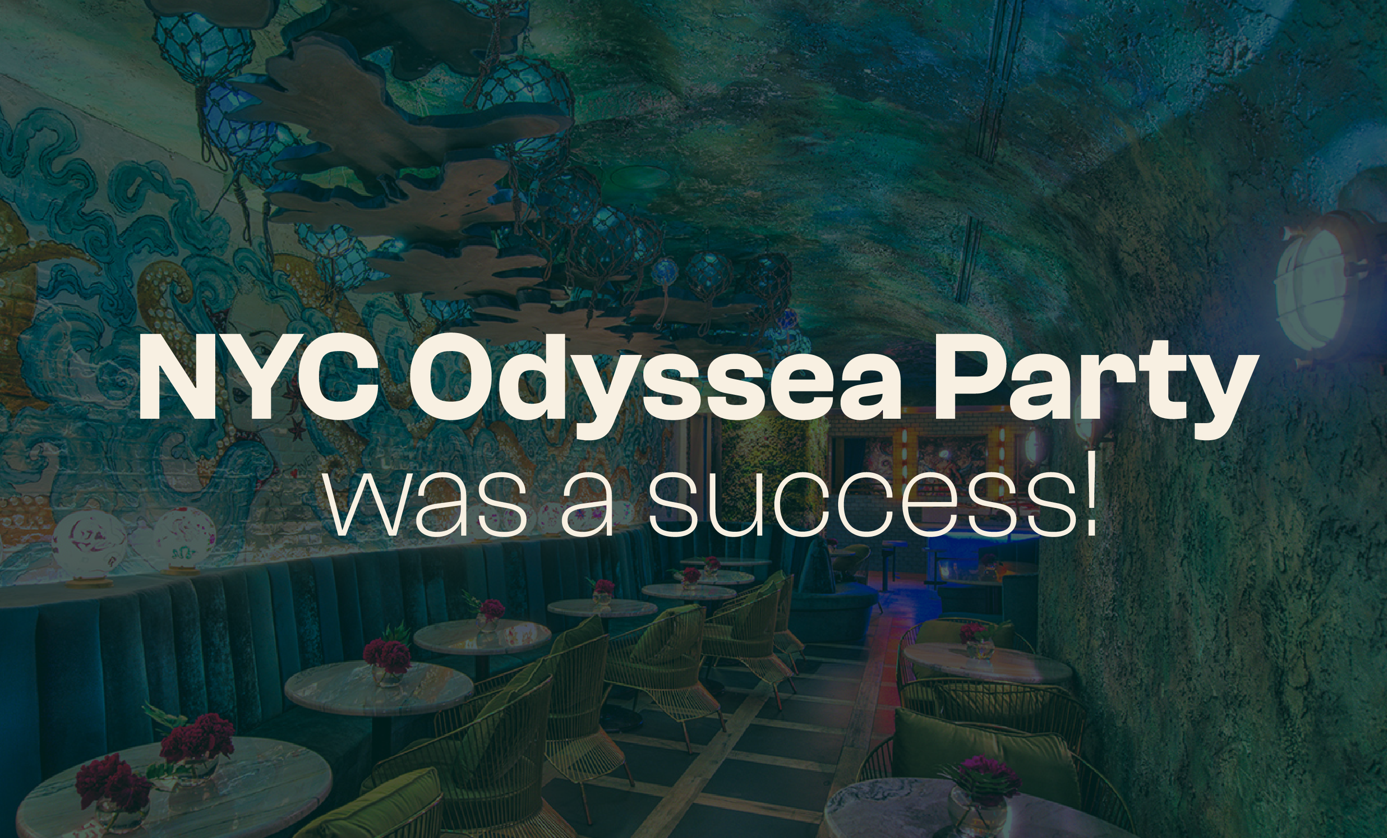 NYC Odyssea Party was a Success!