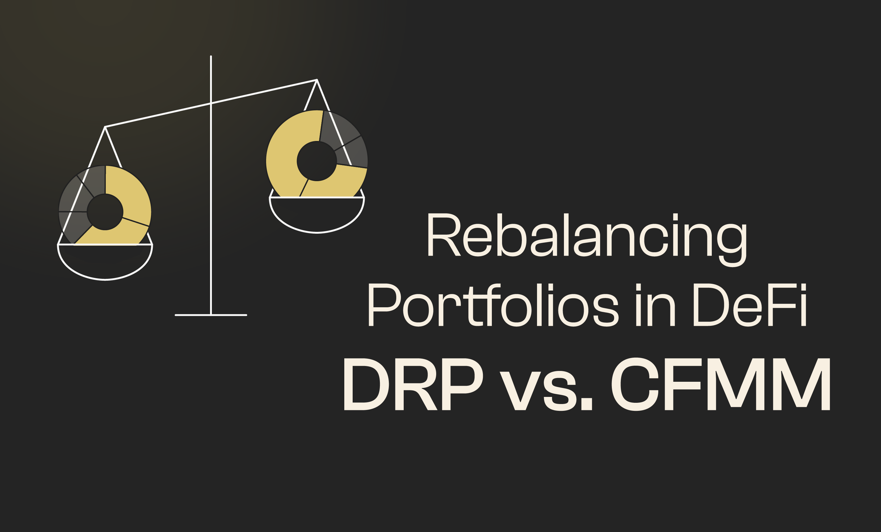 Rebalancing Portfolios in DeFi: DRP vs. CFMM