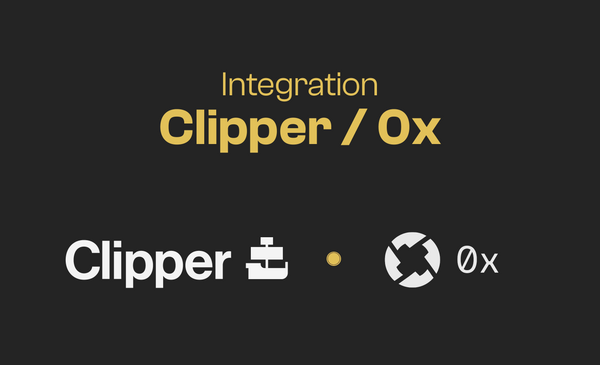 Clipper Integrates with 0x!